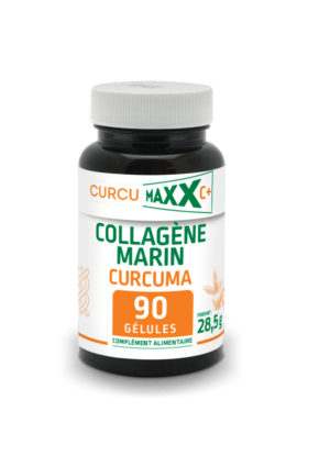 CurcumaXX 90 gélules COLLAGÈNE MARIN - CURCUMA