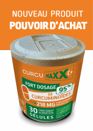 Nouveau produit "POUVOIR D'ACHAT" Curcumaxx 30 gélules BIO