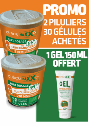 CurcumaXX 2 x 30 gélules - 1 gel offert